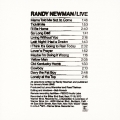 Album Randy Newman / Live