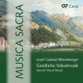 Album Josef Gabriel Rheinberger: Musica sacra